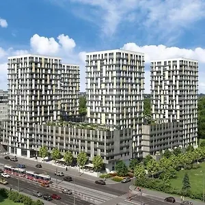 Apartament Garden Tower - 8 Min Do Centra, Garaz, Praga